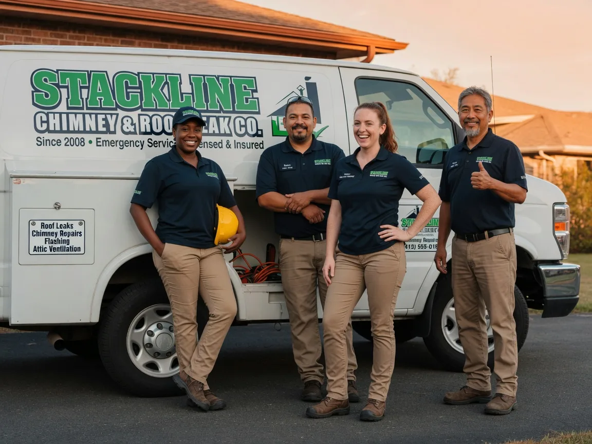 Chimney flashing repair company in Rocky River, OH